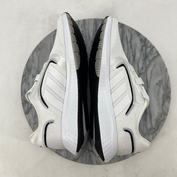 Adidas Womens 9 Running Shoes White Black Edge Lux 5 Athletic Sneakers Jogging - Picture 6 of 12